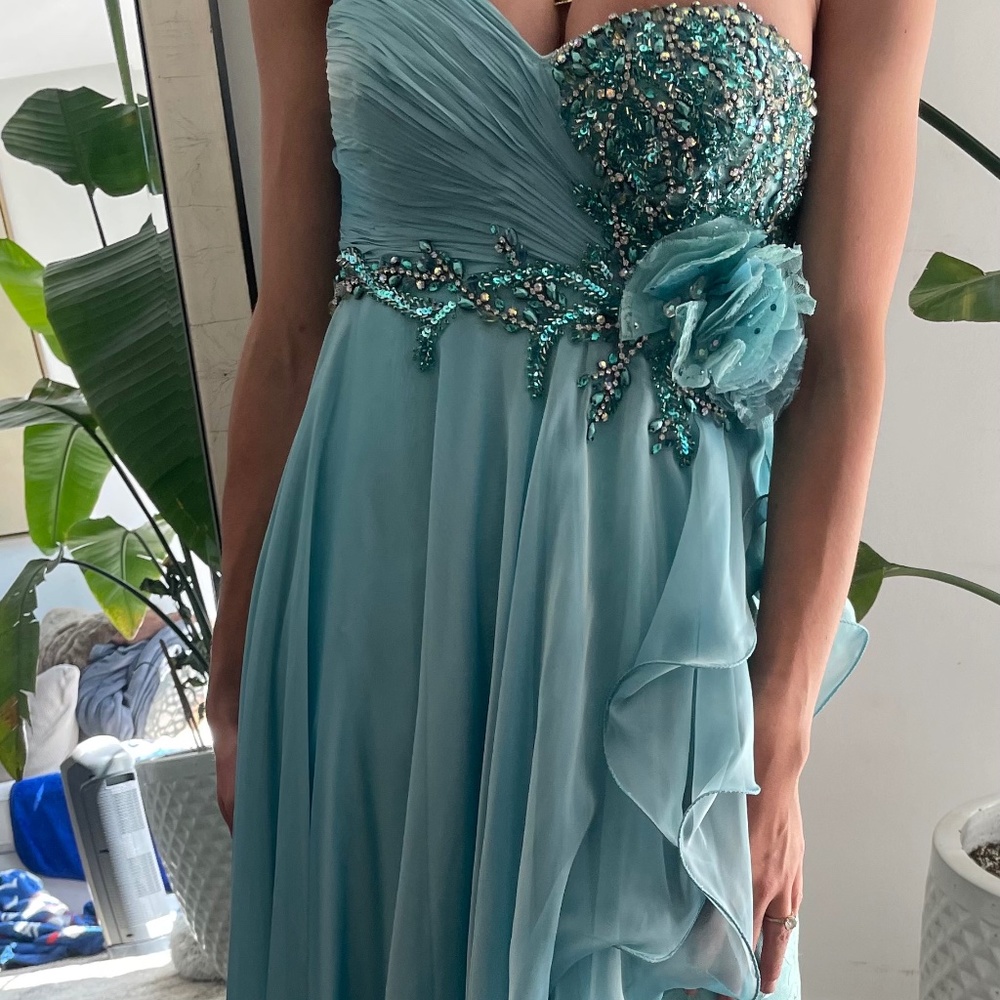 Mac Duggal high-low CUSTOM dress